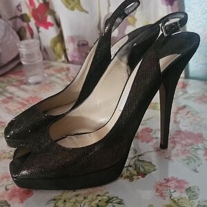 Jimmy Choo Black Stiletto Heels